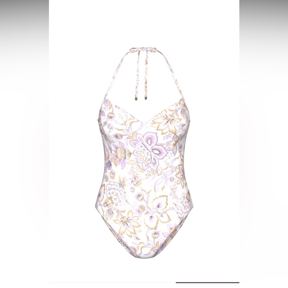 Essential Push up Cheeky One-Piece Swimsuit & Packable Beach Blanket